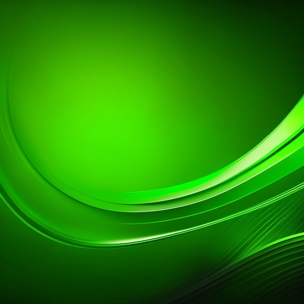 Green abstract wavy background or green texture or Green abstract geometric background