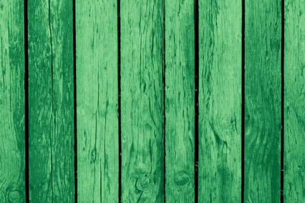 Green aged rustic wooden material texture background