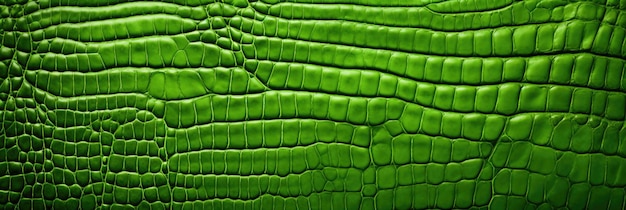 Green alligator patterned background