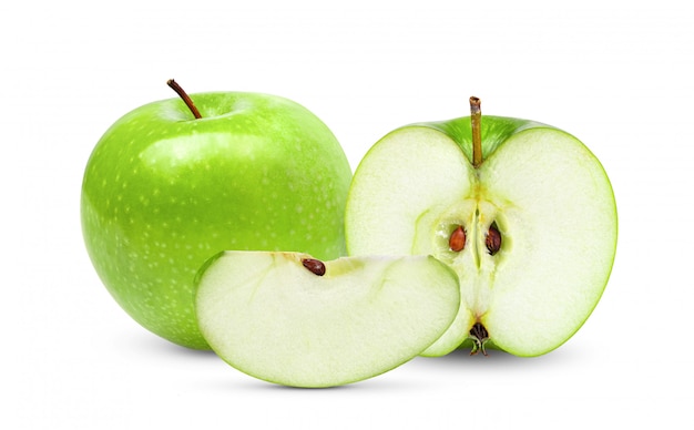 Green apple Isolated