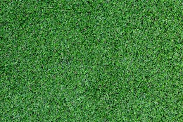 Green artificial grass pattern and texture for background.