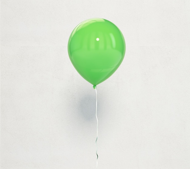 Green balloon