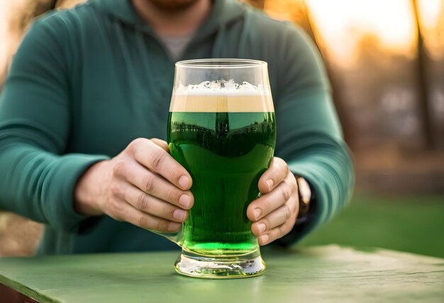 Green beer green Easter Thursday