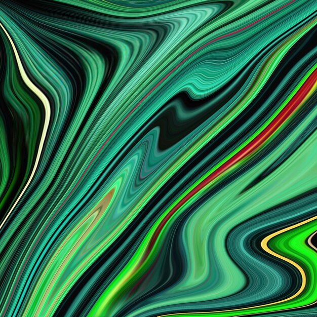 A green and black background with a green and red pattern.