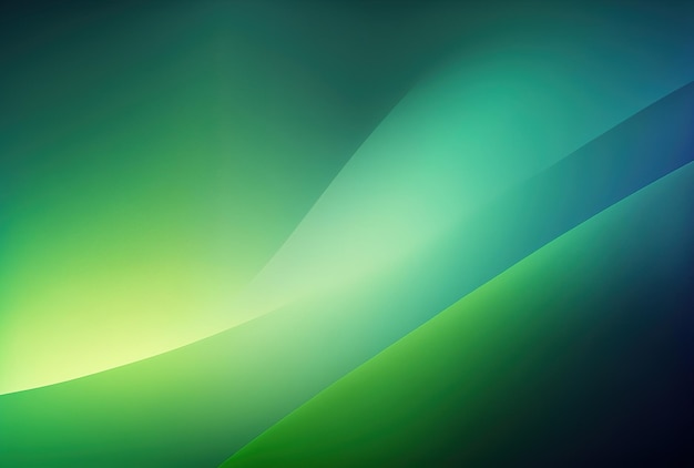 Green and blue abstract background gradient