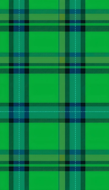 green and blue tartan checkered seamless fabric pattern isolated with white highlights