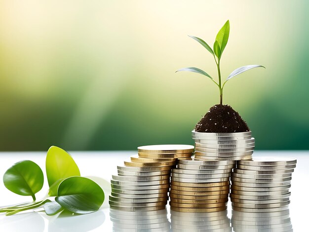 Green Business Concept Finance and Investment for Sustainability and Carbon Credit