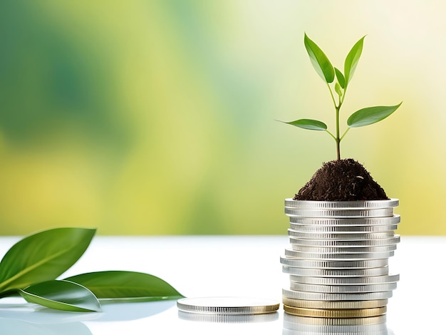 Green Business Concept Finance and Investment for Sustainability and Carbon Credit