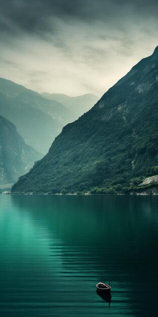 Green And Calming Body Of Water A Stunning Visual Delight