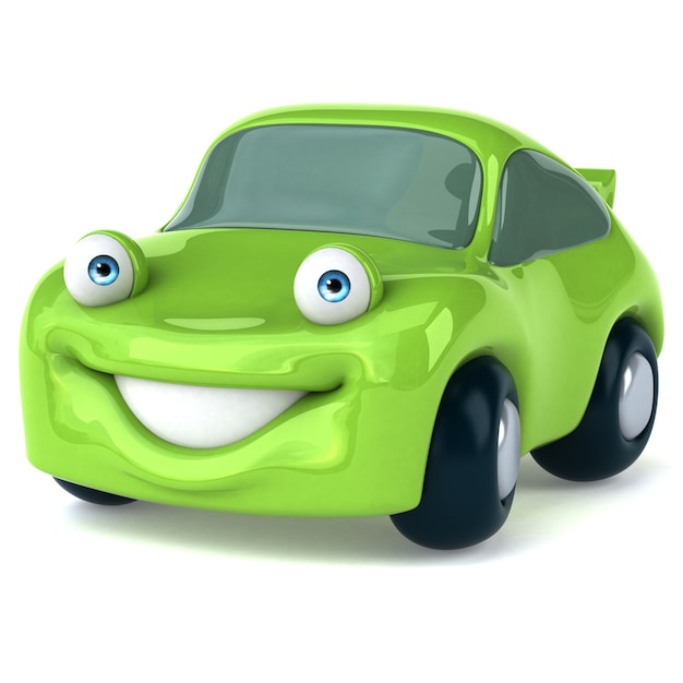 Green car animation