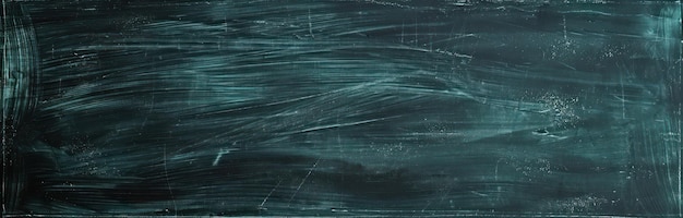 Photo a green chalkboard with a texture of ice and a black background