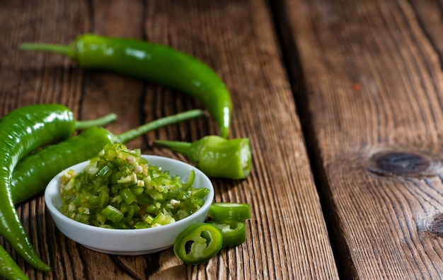 Green Chilis cutted