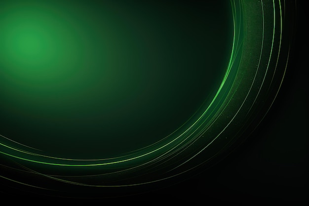 green circumference futuristic background