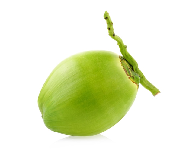 Green coconut Fruit isolated