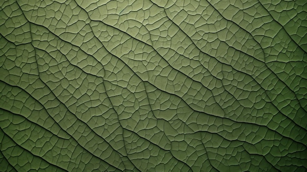 Green color abstract texture background of close up leaf structure shot