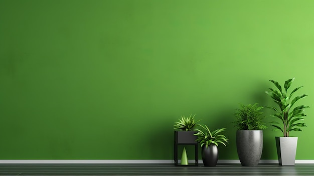 green color wall background