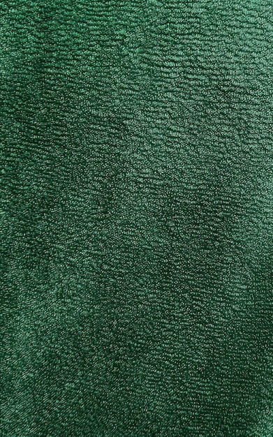 Green colored velvet texture