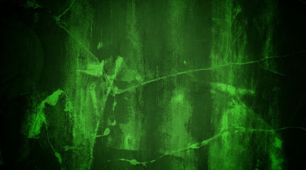 Green concrete wall abstract background spooky horror grunge background