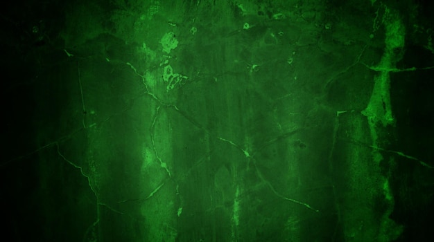 Green concrete wall abstract background spooky horror grunge background