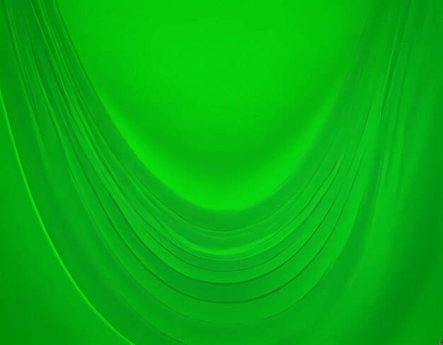 Green curve patterned background