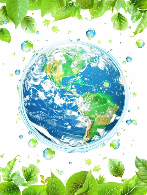 Green earth sustainable future