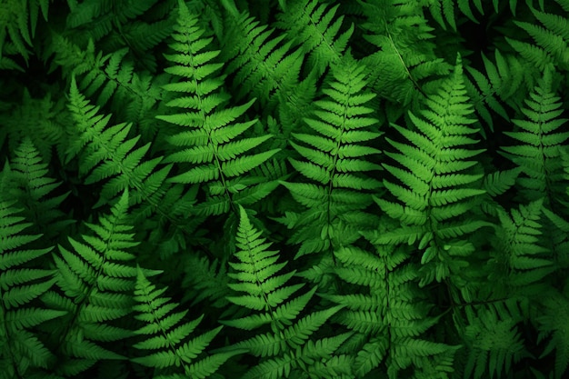 Photo green fern leaves background fern leaves wallpaper green fern leaf wallpaper ai generative