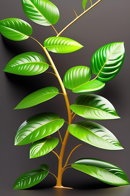 Green fresh foliage