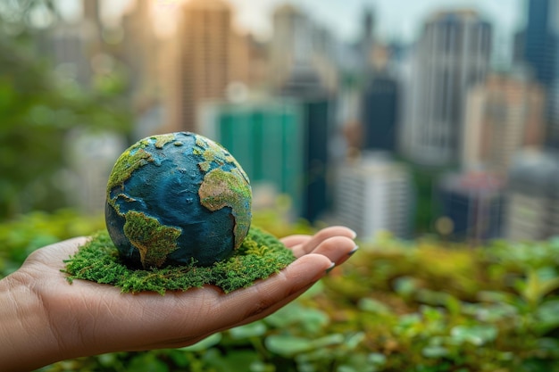 Green future the importance of sustainability in creating balanced ecosystem efforts to reduce waste conserve energy foster sustainable development for a healthier more resilient world