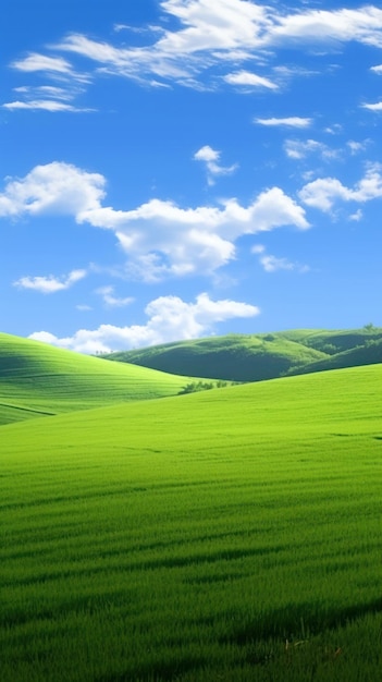 Green glass field nature sky backgrounds