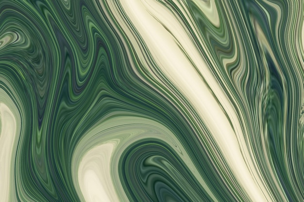 A green and gold abstract background with a pattern of marbles.