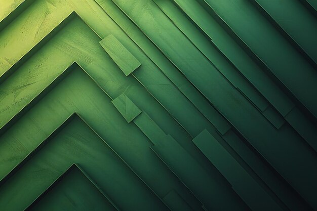 Photo green gradient background with arrows simple minimalist style flat design high resolution photogr