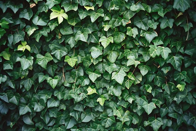 Green ivy leaves background Green ivy leaves wall texture