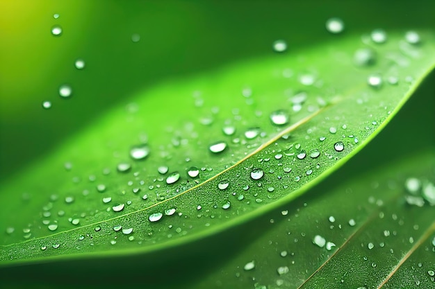 Green leaf background close up view Nature leave abstract Spectacular texture