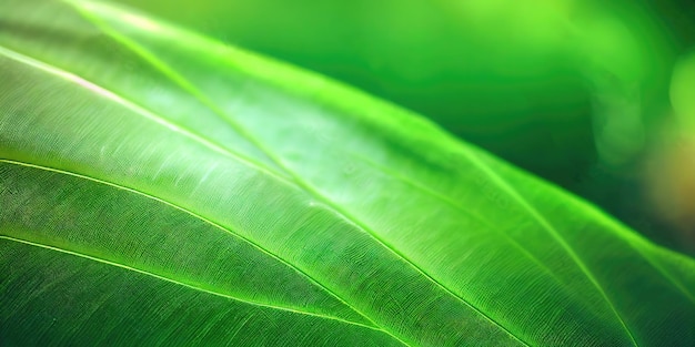 Green leaf background close up view Nature leave abstract Spectacular texture