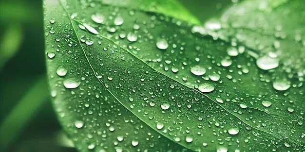 Green leaf background close up view Nature leave abstract Spectacular texture