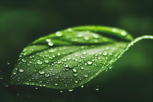 Green leaf background close up view Nature leave abstract Spectacular texture