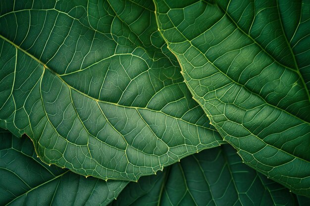 Green leaf texture background Close up of green leaf texture background