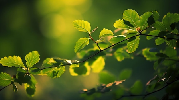 Green leaf texture leaf texture background