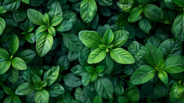 Green Leafs Background