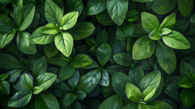 Green Leafs Background