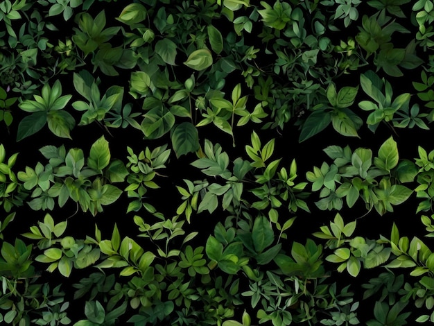 green leaves background