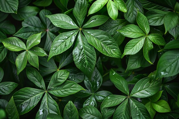 Green Leaves Background