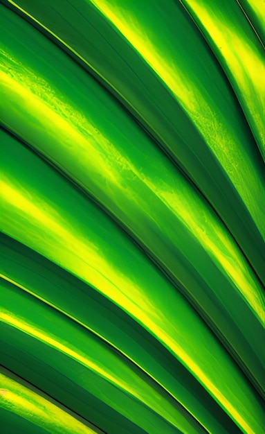 Green leaves of a plant in a window.