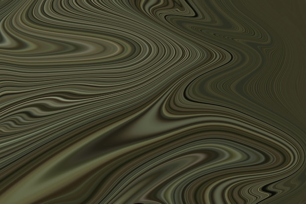 Green liquid marble background abstract flowing texture experimental art