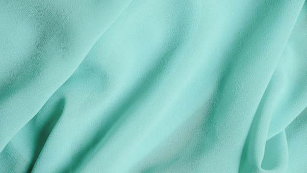 Photo green mint chiffon fabric texture background