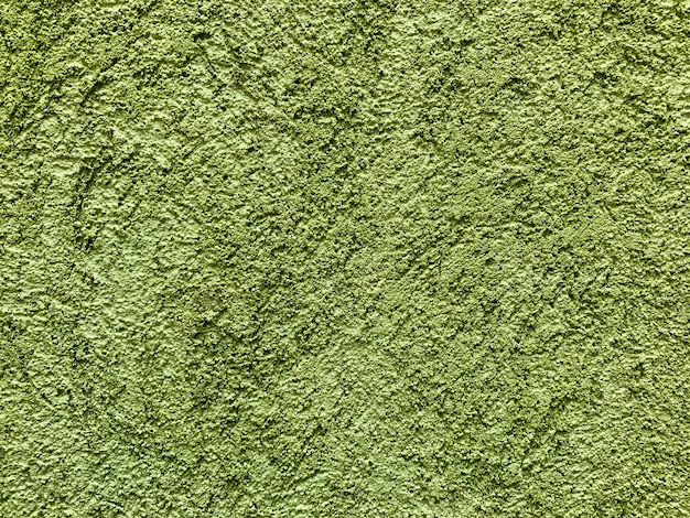 Green paint concrete wall texture for background design