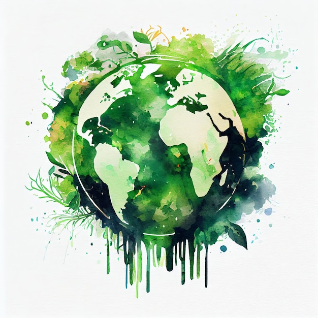 Green planet concept