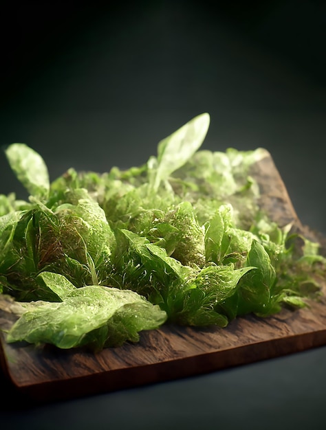 Green salad in a bowl