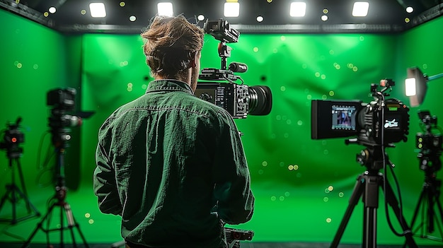 Green Screen Equipped Video Production Studio