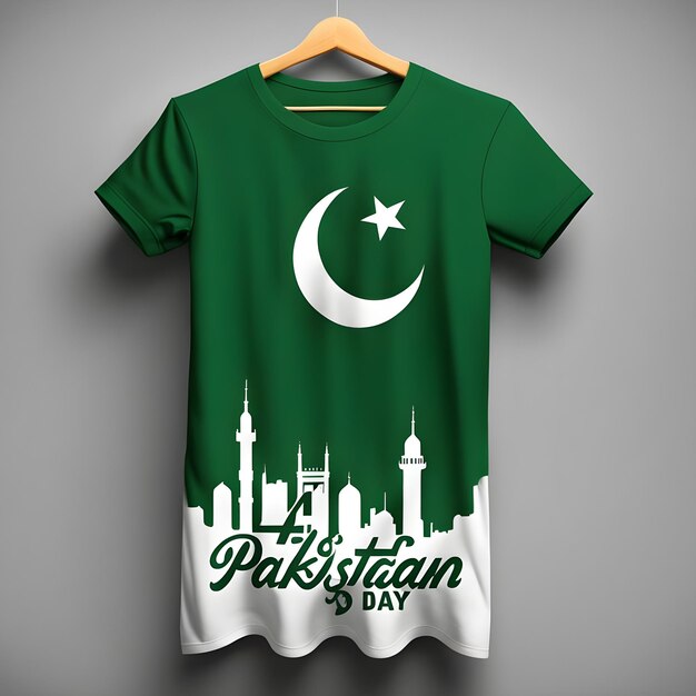 a green shirt with the words india on it